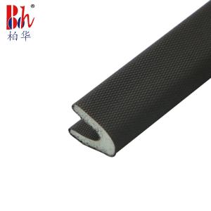 Quality V Shape Self Adhesive Foam Seal Strips Coffee Color For Metal Door wholesale