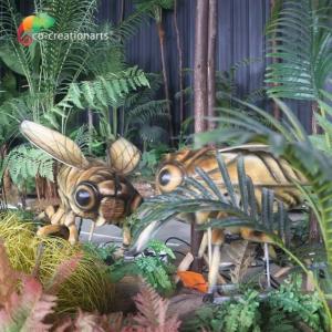 Quality Garden Decoration Cicada Animatronic Insect Lifelike Movement wholesale