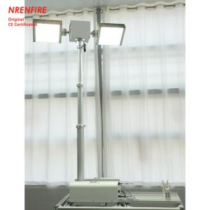 Quality 1.8m emergency light tower-pneumatic telescopic mast light tower for fire vehicle, pan tilt light tower, pneumatic mast lighting tower NR-R1800-240 wholesale