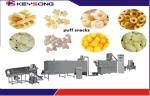 Corn Extruder Machine / Food Extrusion Equipment Auto - Temperature Controlling