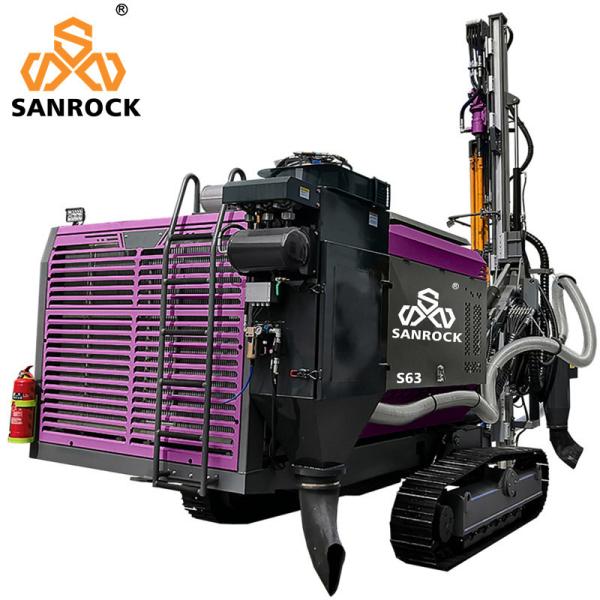 30m Depth Integrated Drilling Equipment Hydraulic Crawler Drilling Rig Rotary