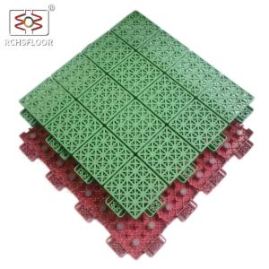Quality 24*24 Inch Outdoor Basketball Floor Mat Weatherproof Sports Flooring Tiles wholesale