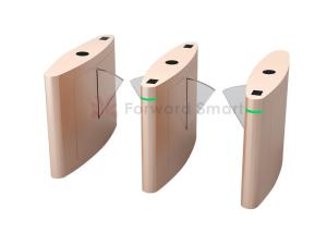 Quality Hospital Access Control QR IP 32 Pedestrian Turnstile Gate wholesale