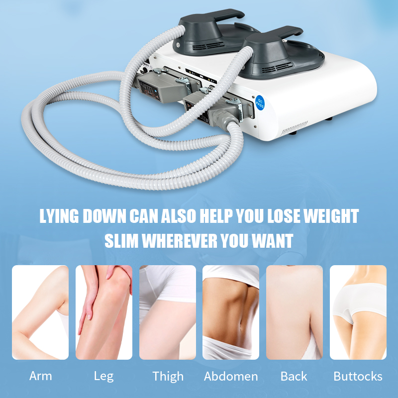 5000W Dual Handles Muscle Sculptinging Machine For Muscle Electromagnetic Stimulation