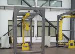 Gray - Yellow Automatic Pallet Shrink Wrap Machine 3200*3220*3120mm 1800kg