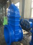 Din Pn10 Pn16 Ductile Cast Iron Ggg50 Hand Wheel Resilient Seated Flanged Water