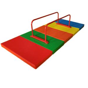 Quality Custom Size Childrens Gymnastics Equipment Colorful Galvanized Steel Pipe Material wholesale