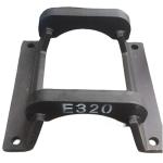 Q235 Rock Excavator Track Guards Link E320 16mm 30mm Excavator Accessories