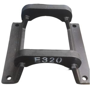 Quality Q235 Rock Excavator Track Guards Link E320 16mm 30mm Excavator Accessories wholesale