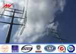 320kv Metal Utility Poles Galvanized Steel Street Light Poles Certification