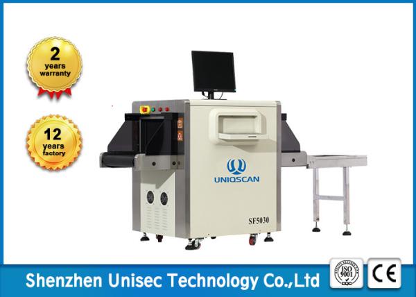High Penetration X Ray Baggage Inspection System 100 KG Airport X Ray Baggage