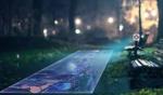 1000lm Small Wireless Mini Projector For Bedroom Garden 120 Inch Waterproof