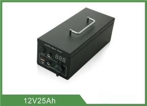 Quality Metal Case Rechargeable Portable Camping Battery Deep Cycle 185*140*80mm wholesale