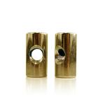 Imperial Measurement System M1-M16 Brass Hex Dowel Barrel Nuts for Furniture