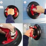 Meraif Glass Lifter Car Dent Puller, Vacuum Lifter for Glass/Tiles/Mirror