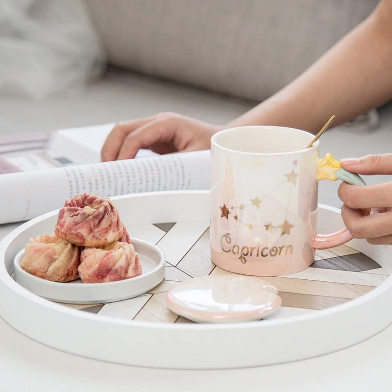330CC Wide Mouth 15cm Personalised Ceramic Mugs