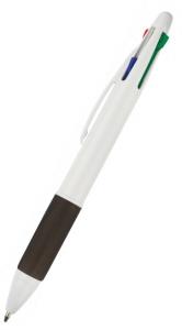Quality promotional office multicolor plastic ball pen,multi-color ball point pen wholesale