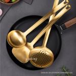 Factory Gold Luxury Color Stainless Steel Kitchen TOOLS Utensils Amazon Kitchen