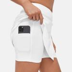 Quick Dry Active Yoga Shorts Breathable Tennis Womens Workout Skirt