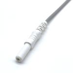 Custom 1.5mm 2.0mm Electrode Pin Male To Female Electrode Lead Wire Tens Cable
