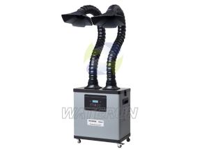 Quality 200W Digital Hepa Filter Solder Fume Extractor for Industrial Soldering Fumes Removal wholesale