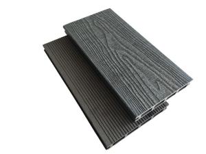 Quality SGS Embossed ISO14001 146mm Composite Decking Board wholesale