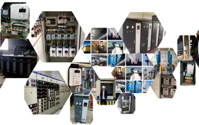 380 Volt 1050HP 3 Phase Motor Speed Controller Built In PLC For Water Pump
