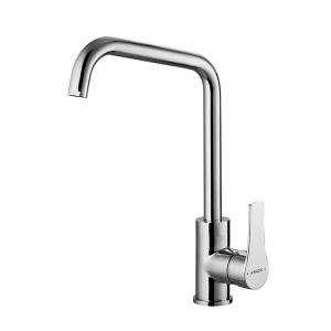 Quality 203mm Kitchen Mixer Faucet Hot Cold Water Brass Chrome Polished wholesale