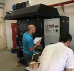 Building Materials Flammability Tester Critical Radiant Flux Flammability