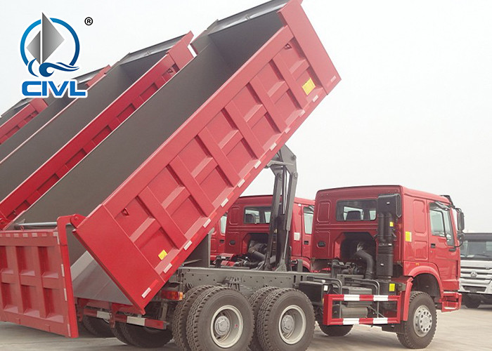 New 12 Wheels Tipper Truck 371HP euro II engine LHD 40tons loading 20-30CBM Heavy Duty Dump Truck CVZZ3317N3567