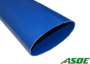 Quality TPU Lay Flat Water Hose For Potable Water Transfer 6 Inch x 660ft 200 Psi wholesale