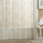 Hot Sales New Design Printing Customized Waterproof Hook Shower Curtain