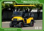 EXCAR Electric Fuel Type Yellow Electric Golf Car 3 - 4 Seater 48V 350AH Trojan