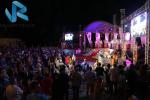 Studio Curved Event Stage Hip Roof Trusses , Customer Size Spigot Truss