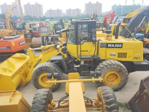 Quality Original Japan Manufactured Secondhand Komatsu 16ton Wa380-3 Wheel Loader in Good Condition for Sale, Used Komatsu Front Wheel Loader Wa380-6 on wholesale
