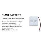 NiMh Aaa Emergency Light Batteries Pack 4.8v 650mah Battery
