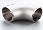 Welding ASME 316l 180 Degree Steel Pipe Elbow Customized