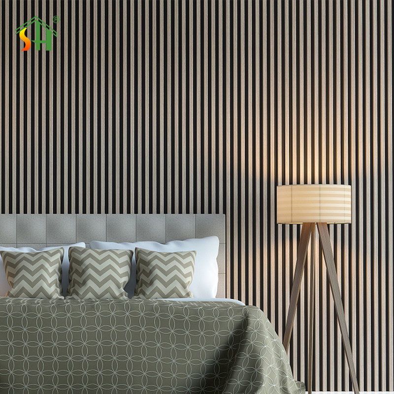 Outdoor Wpc Wall Panel Board Wood Plastic Composite Grille Panel For Open-Air Courtyard