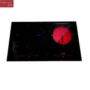 Quality 5200W 29&quot; Two Ring Induction Hob With Touch Control Light wholesale