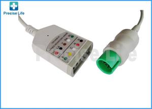 Quality Medical Spare Parts Spacelabs 700-0008-07 ECG Monitor Cable with AHA IEC color code wholesale