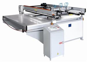 China Large Size Semi Automatic Printing Machine Four Post Lift Table Structure on sale