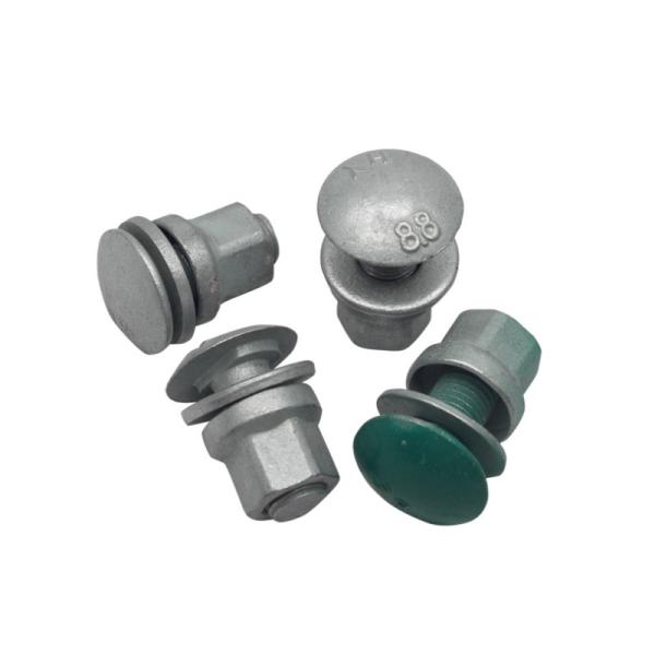 Roadway Safety Grade 8.8 Bolt Round Head Guardrail Bolts and Nuts for Customized