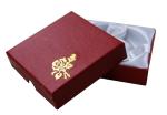 Bottom Ornament Paper Keepsake Jewelry Gift Boxes Of Barcelet With Satin Frame