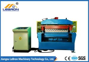 Quality 70mm Shaft Corrugated Iron Manufacturing Machines 380V 50Hz 0.3-0.8mm Thickness wholesale
