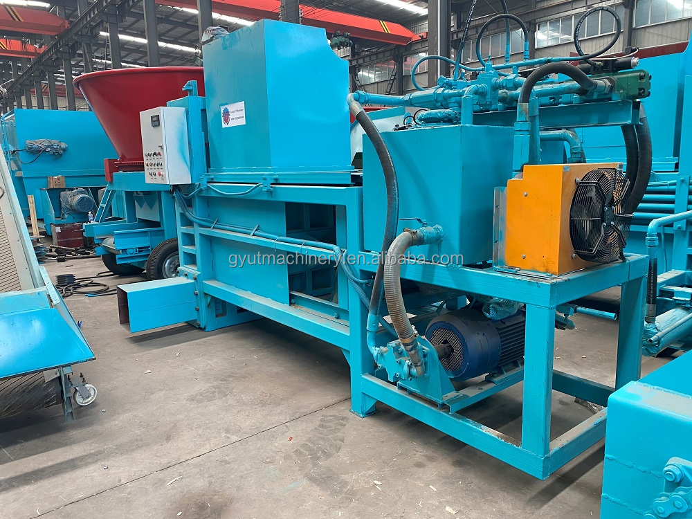 Wood Sawdust Hay Baler Bagging Machine Equipment with 80-120 Bales Capacity and PLC