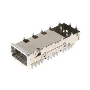 Quality 1551892-2 TE ZQSFP+ Cage Assembly With Heat Sink 25 Gb/s wholesale