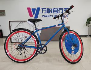 Quality High Carbon Steel Road Racing Bicycle 700c With Air Tyre 6 Speed wholesale