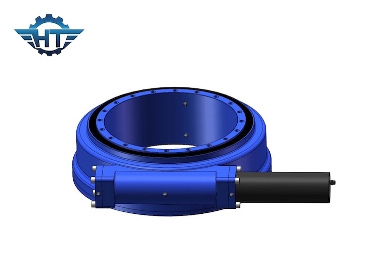 SE7 Slew Drive With Enclosed Housing Multi Tooth Contact Worm Gear For PV Tracking System