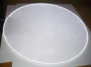 Quality 3D Engraving Cutting Round 8mm LED Light Guide Plate wholesale