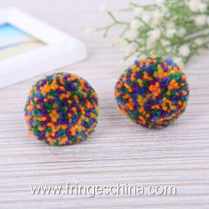 Quality Wholesale Colorful DIY Decoration Cashmere Pom Pom Ball wholesale